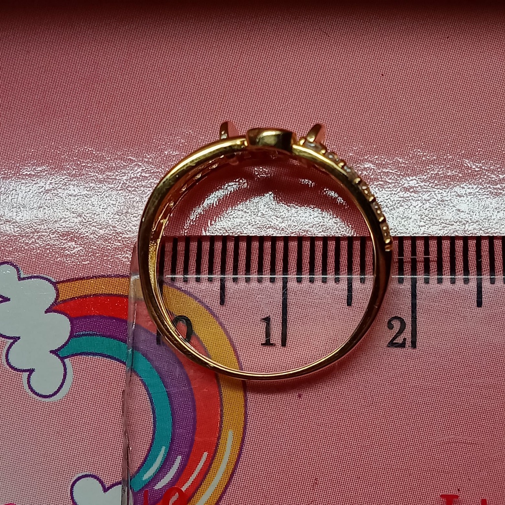 Cincin Emas 17K - 2.05 Gr Kadar 750 - 4333