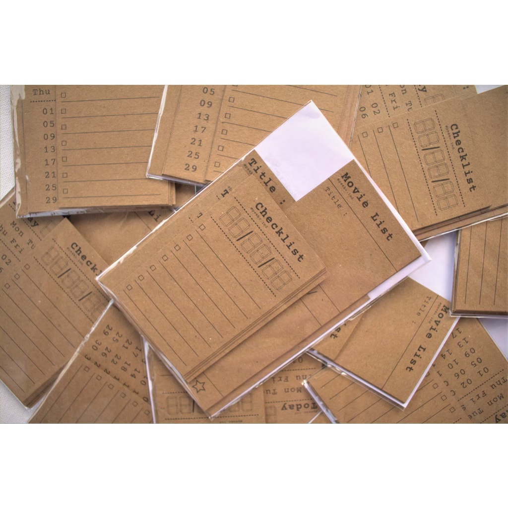 

PEEKO Vintage Memo Paper Set / Kertas Catatan