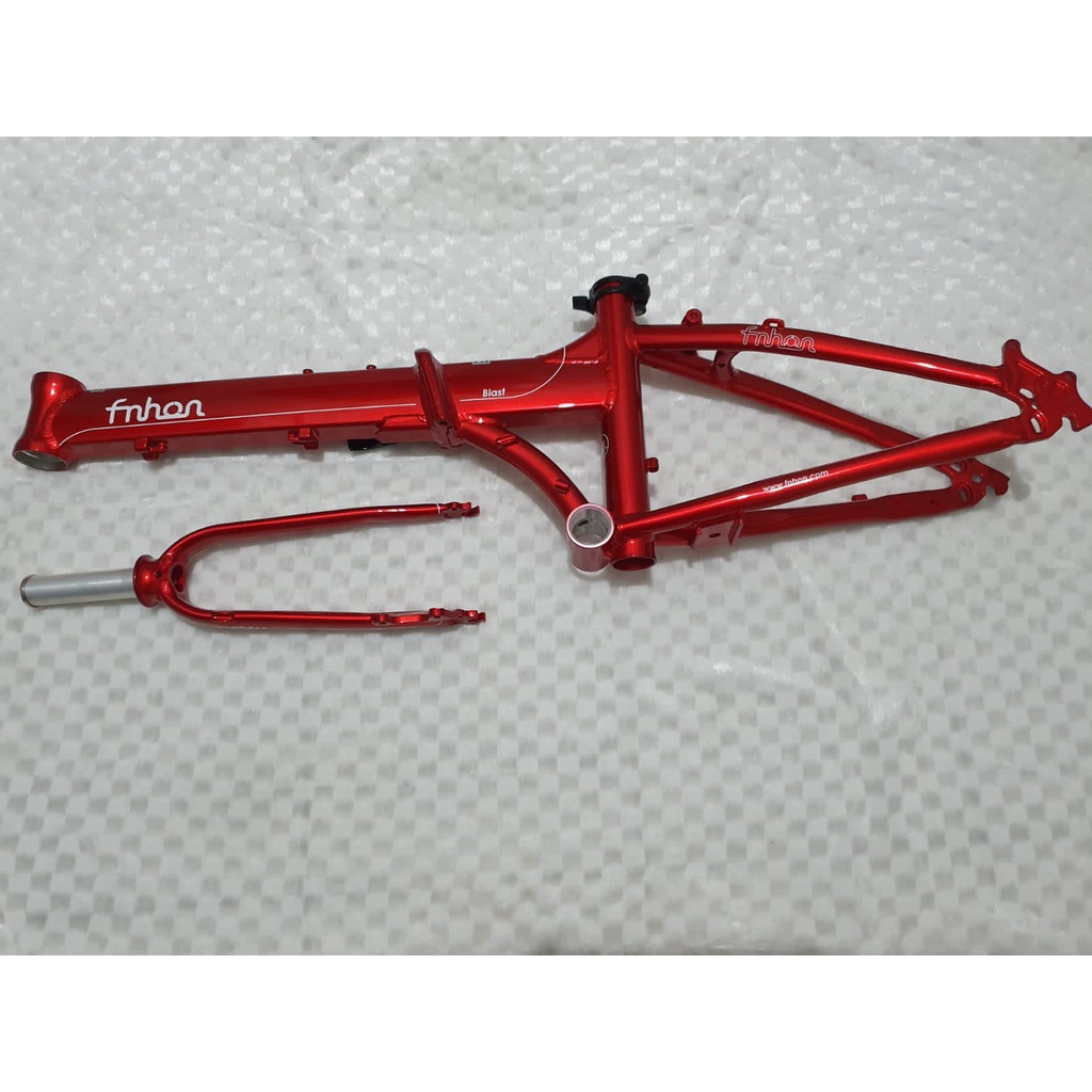 Frame FNHON BLAST Merah Metalic Discbrake 20 22 inch