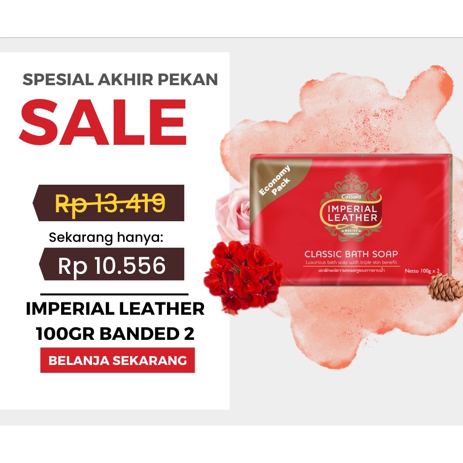 Cussons Imperial Leather Soap 100 gr banded 2