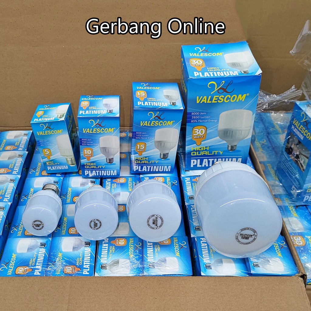 VALESCOM Lampu LED Kapsul 40 Watt 40Watt 40 W 40W GARANSI 1 TAHUN