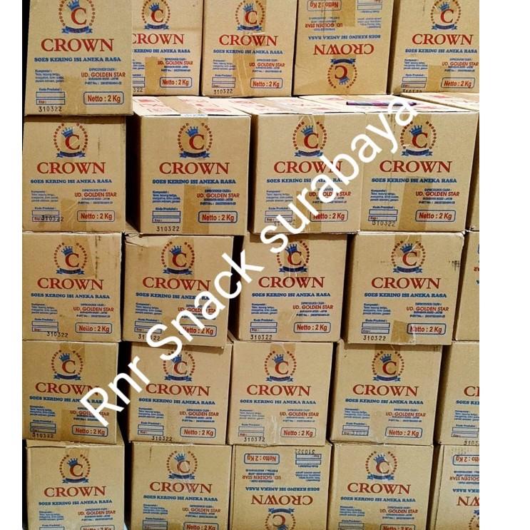 

✩ [2kg] Sus coklat crown kemasan dus ➲