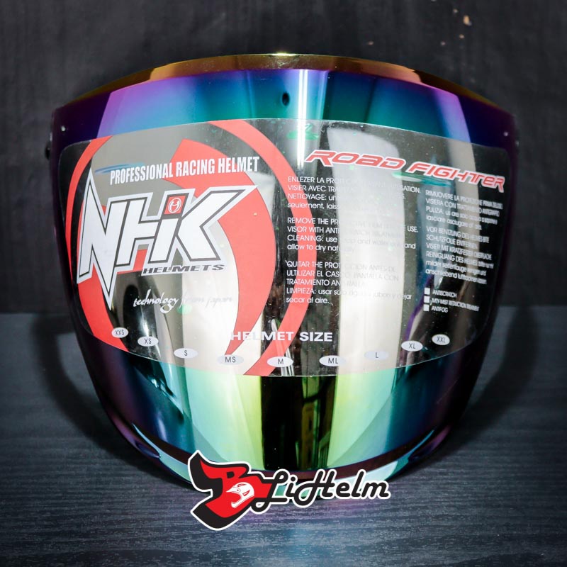 VISOR R6 RAINBOW | KACA HELM NHK R6 PELANGI | VISOR RAINBOW NHK R6 HELMET