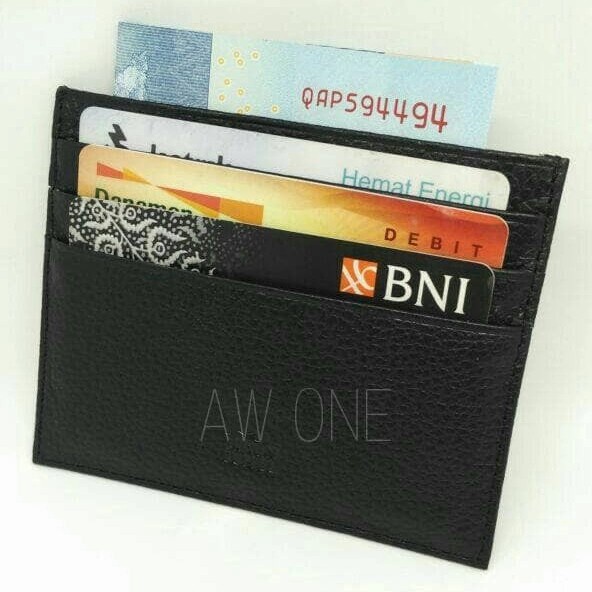 

Dompet Kulit Kartu/Card Holder Braun Buffel Pria/Wanita Tipis Star Seller