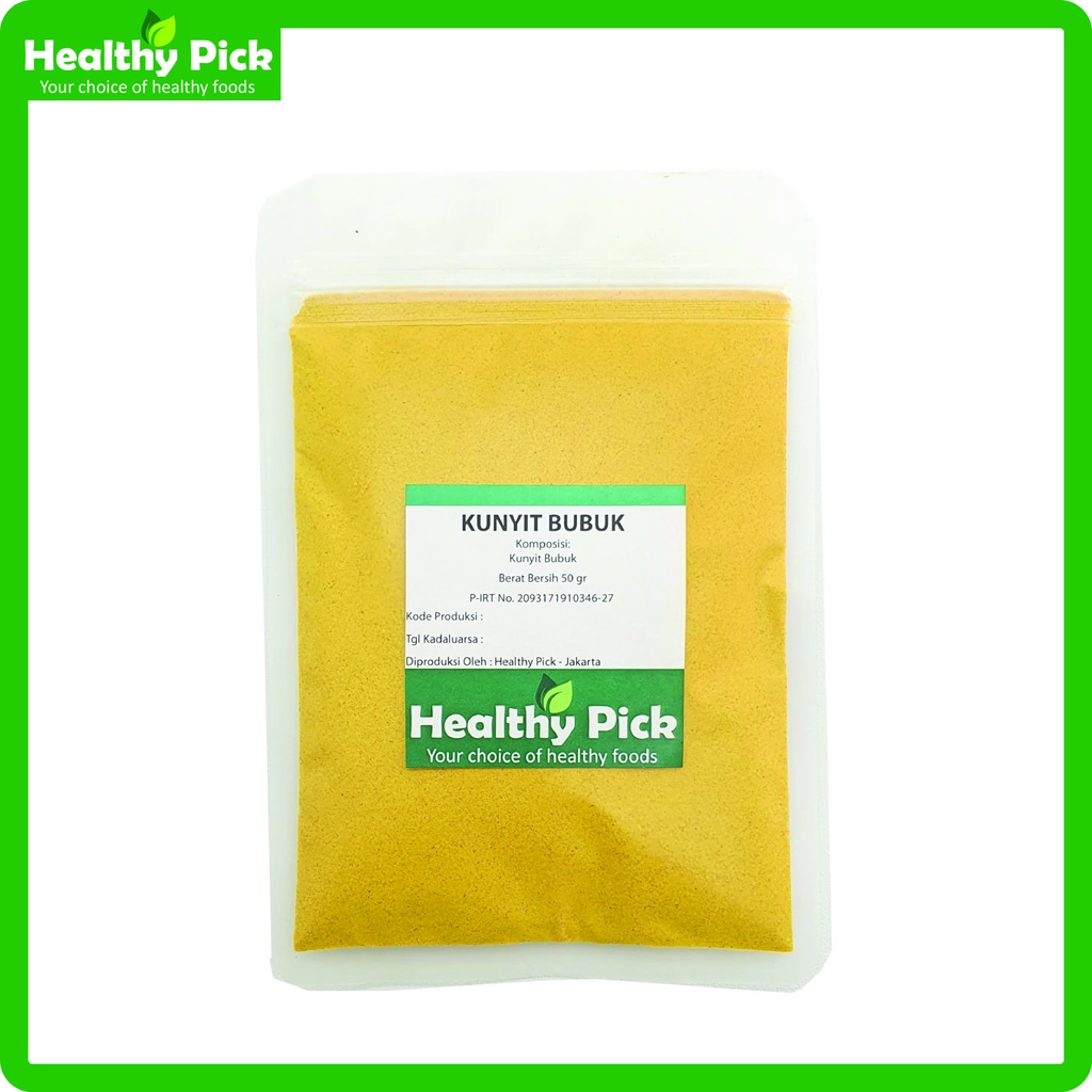 

Ground Turmeric / Kunyit Giling / Kunyit Bubuk 50gr