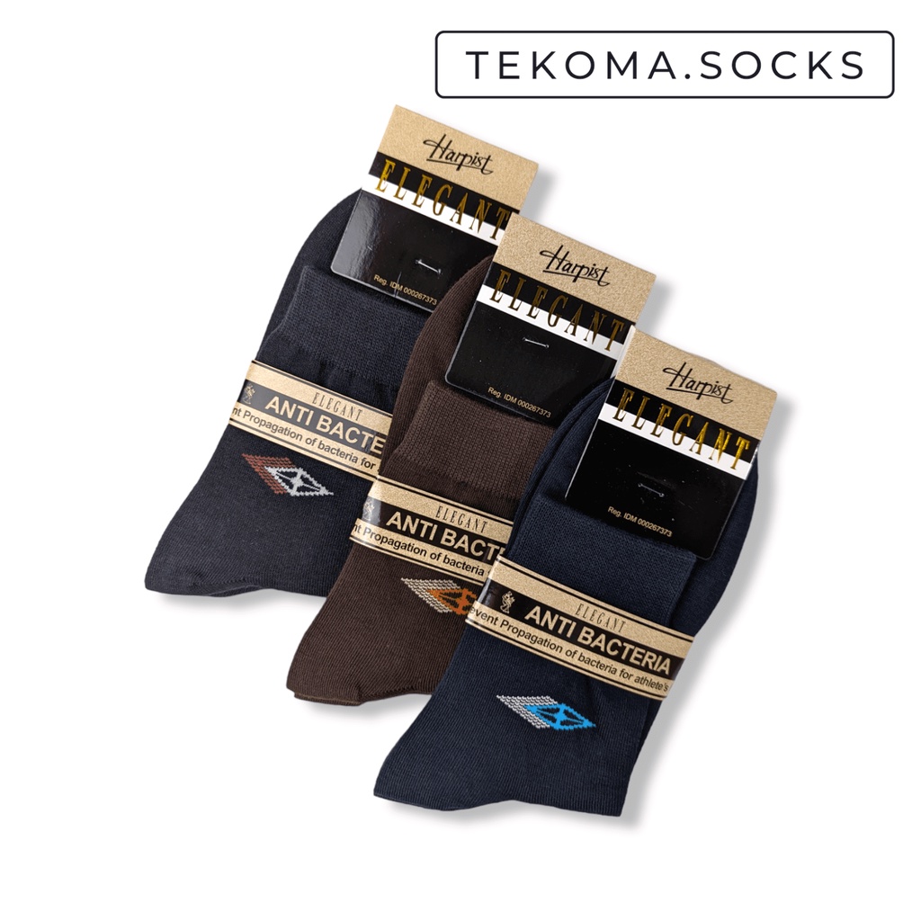 Kaos Kaki Kerja Kantor ANTI BAKTERI Pendek by Tekoma x Harpist Elegant