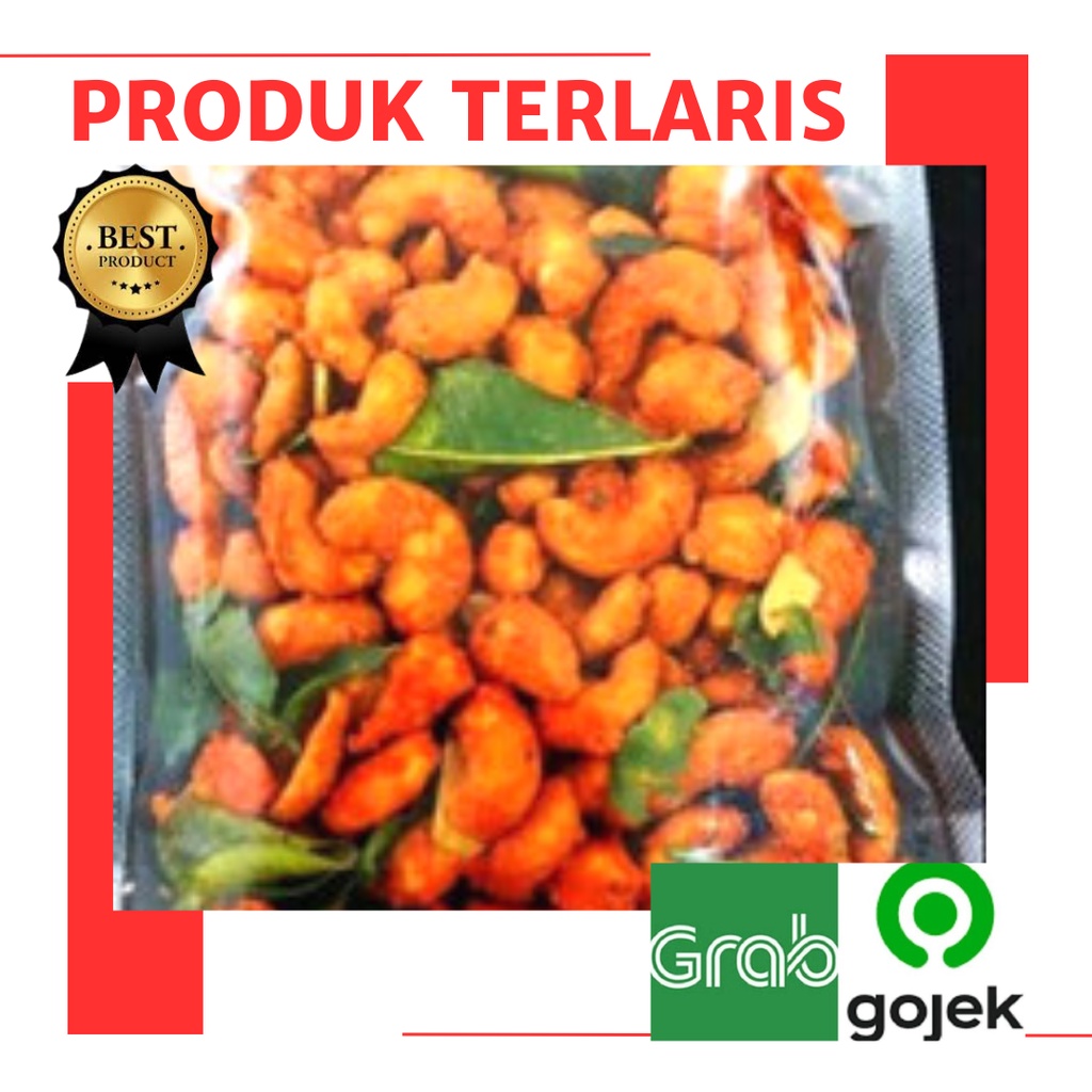 

Mede/Mete thailand,Mete pedas daun jeruk berat kemasan 1 kg