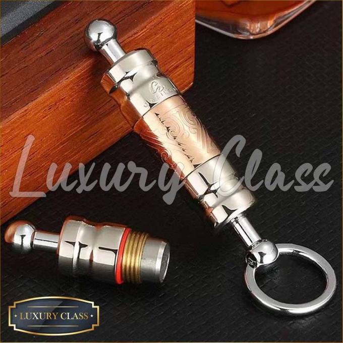 

GALINER Cigar Punch Metal 2 in 1 Portable, Puncher Pembolong Cerutu