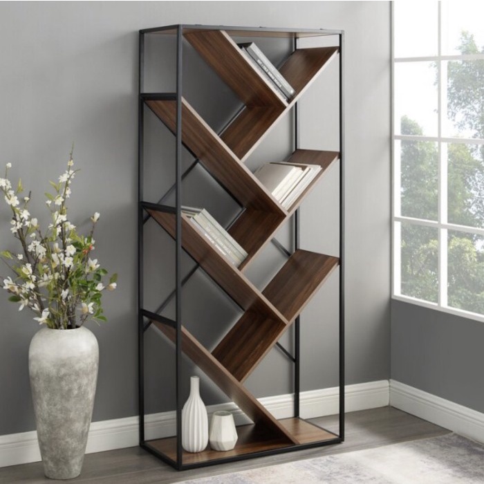 RAK INDUSTRIAL BESI KAYU SERBAGUNA JATI SOLID WOOD JEPARA