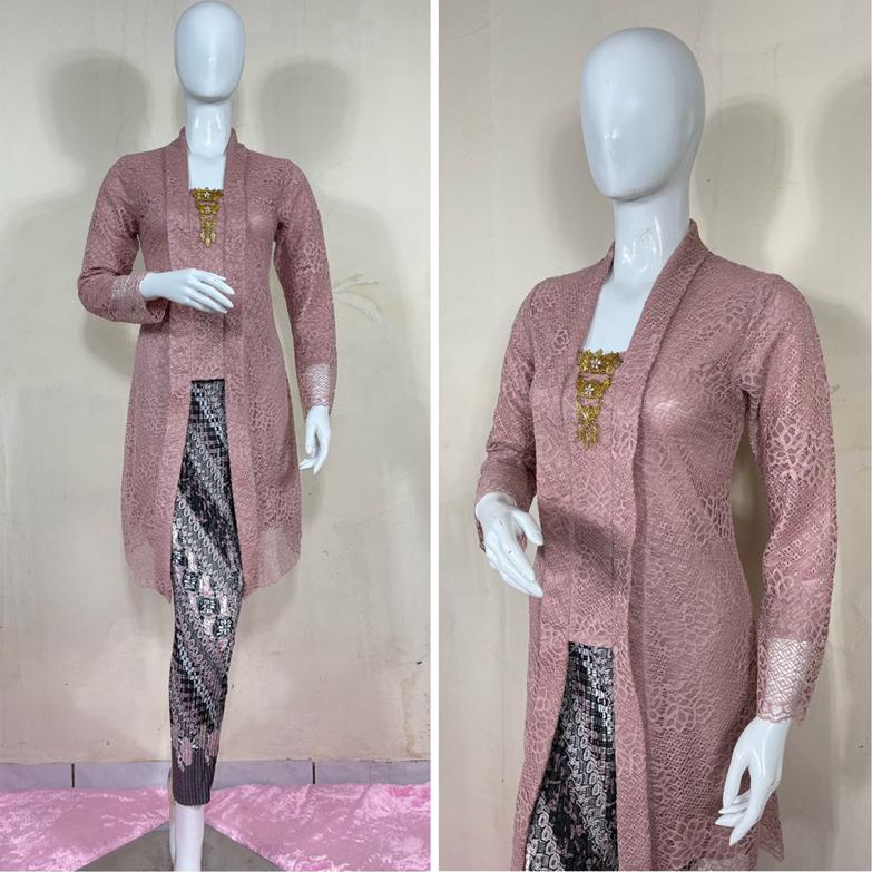 [ART. 561737] kebaya tunik / Tunik brokat katun / Tunik brokat / Kebaya modern / Kebaya favorit e / 