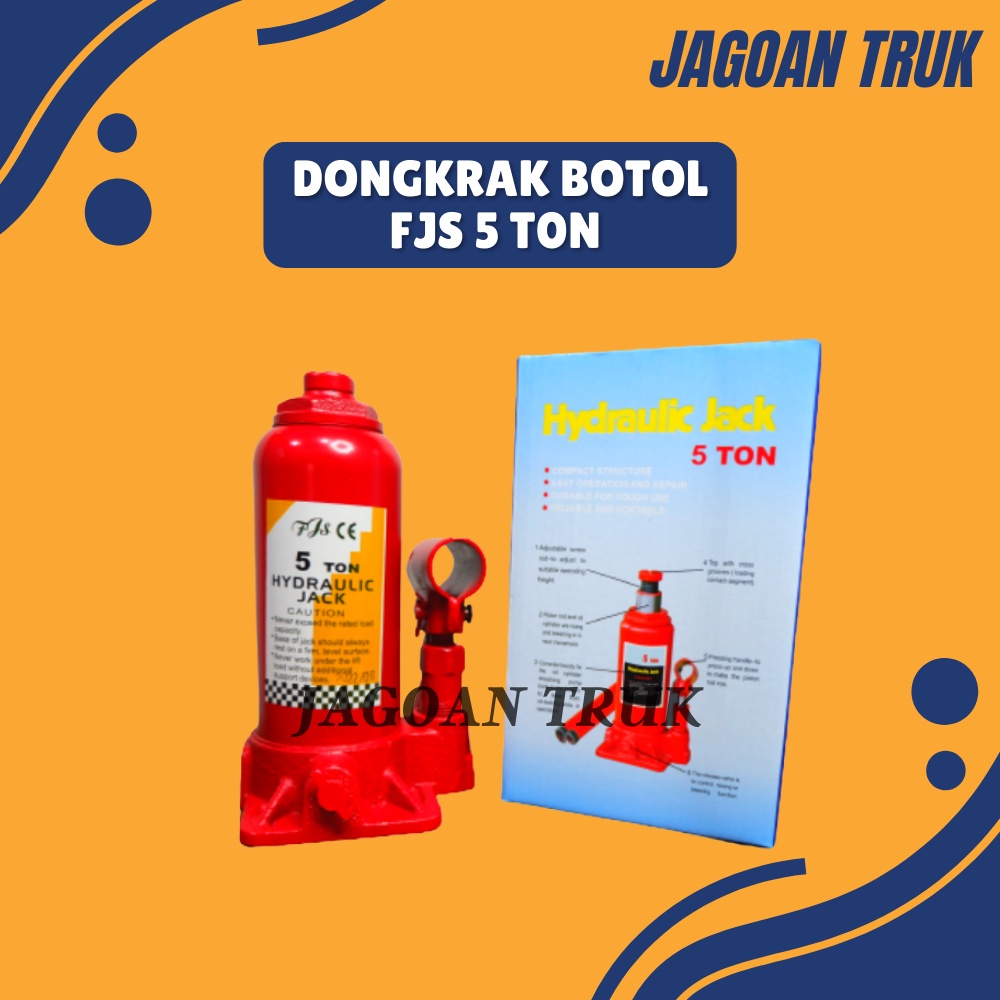 DONGKRAK 5 TON/ DONGKRAK BOTOL 5 TON/ DONGKRAK HYDRAULIC JACK 5 TON