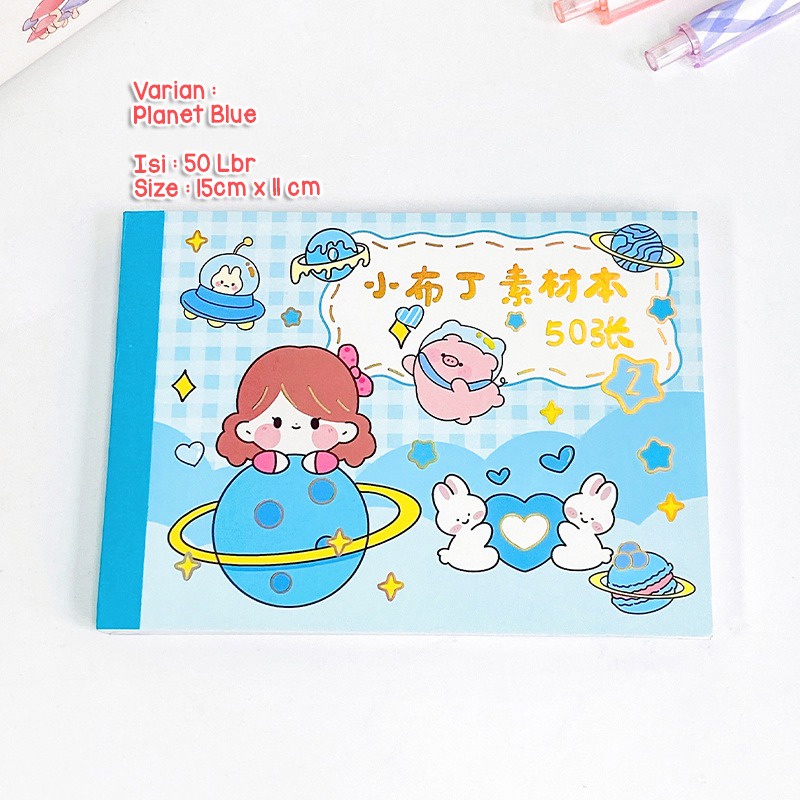 Isi 50 Lembar Sticker Buku Deco Lucu Momo Stiker Anti Air Tumblr DIY Hp Stiker Motif Kartun Lucu ala Korea Dekorasi Buku Diary Memo Journal Catatan Harian Anak Sekolah Alat Tulis Bahan Kertas Jepang Bisa Untuk Kado Ulang Tahun gift box @banyak