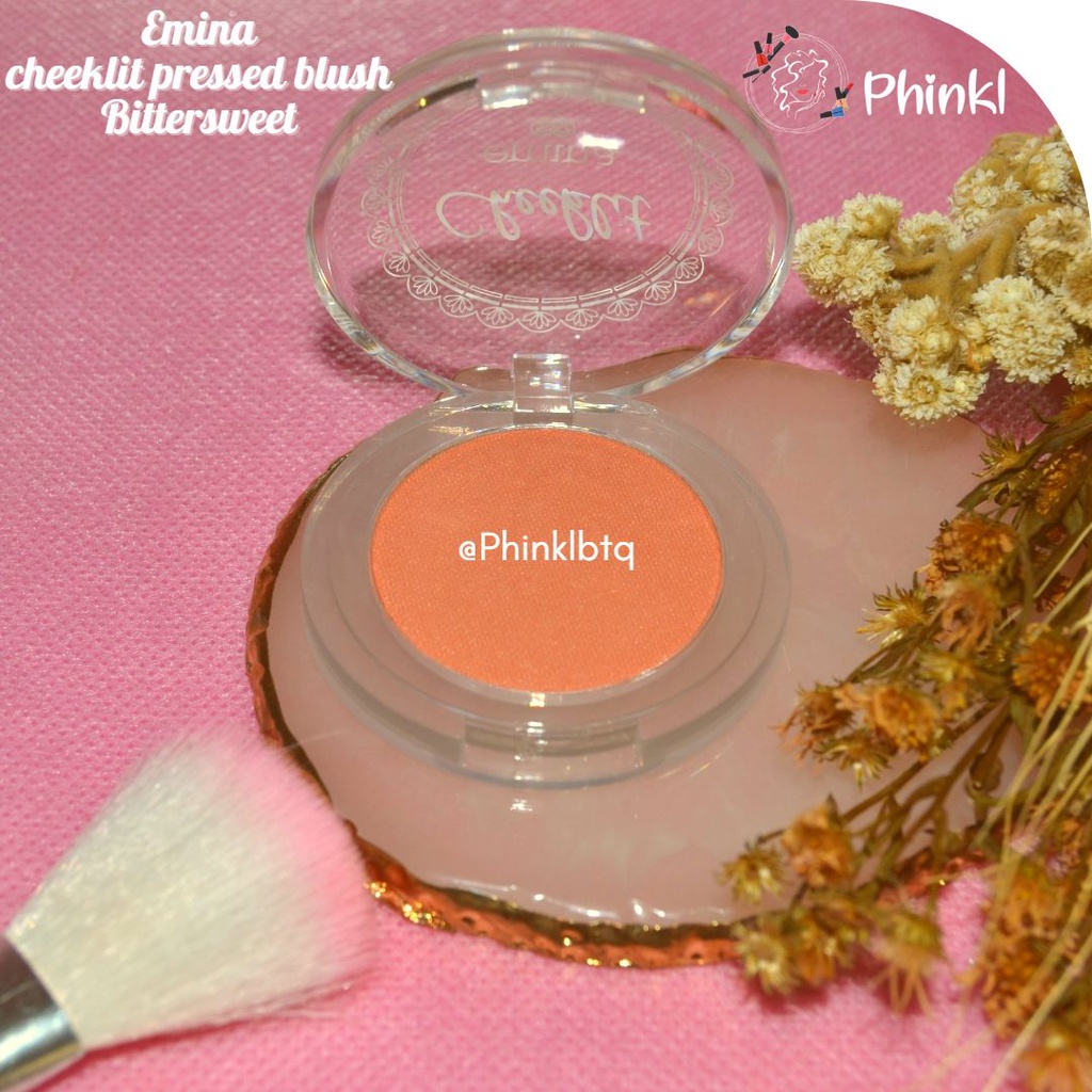 `ღ´ PHINKL `ღ´ ╰☆☆ 𝔢мιℕά ☆☆╮ Emina cheeklit pressed blush on perona pipi lembut hasil natural