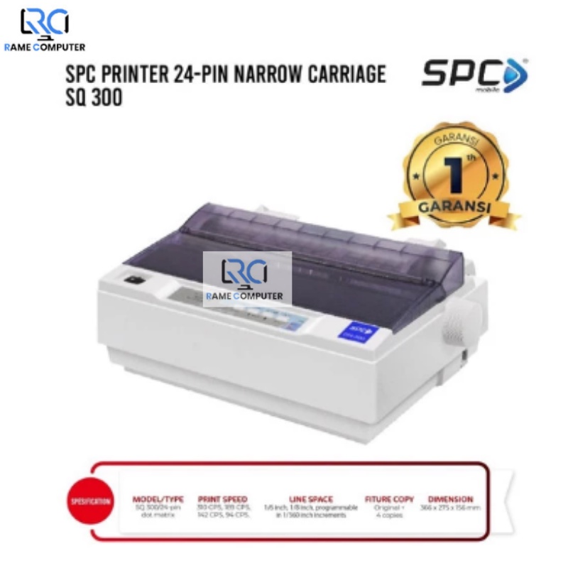 PRINTER SPC SQ300 24-PIN IMPACT DOT MATRIX