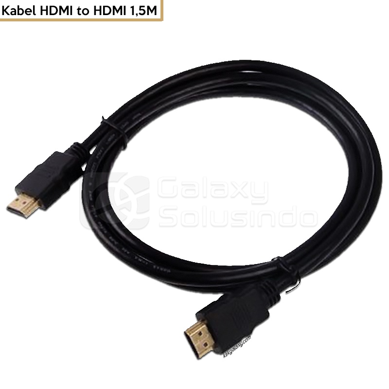 Kabel HDMI TV ke Set Top Box | Kabel HDMI to HDMI | Kabel HDMI PS3 panjang 1.5m untuk STB,PS,Android Box,Laptop,Proyektor