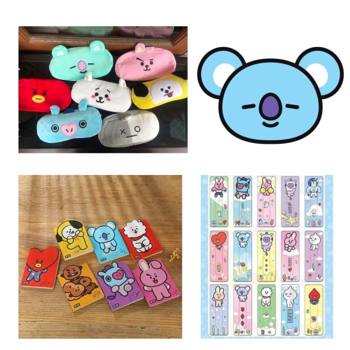 

PAKET SUPER LENGKAP BT21 ALAT TULIS BANGTANBOYS IMPORT