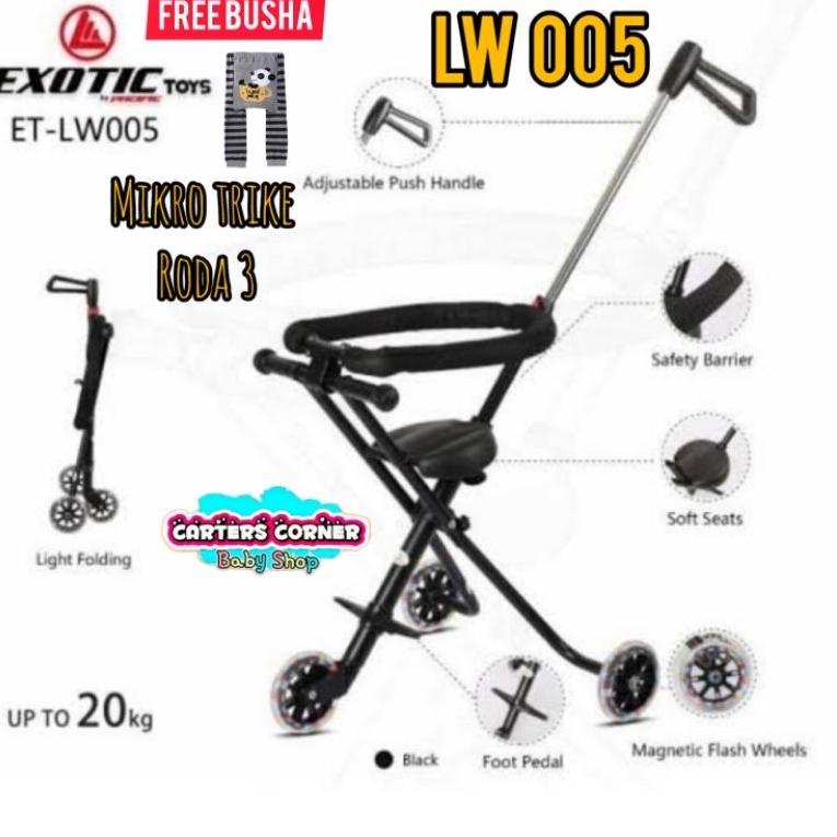 READY MAGIC STROLLER MIKRO TRIKE EXOTIC LW 120 /LW 005 / LW 121 /LW 101/ LW 003/ LW 112 / LW 959 / L