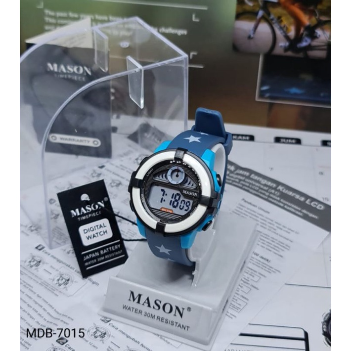Jam Tangan Wanita Anak Anak Remaja Mason Original 7015 Tahan Air