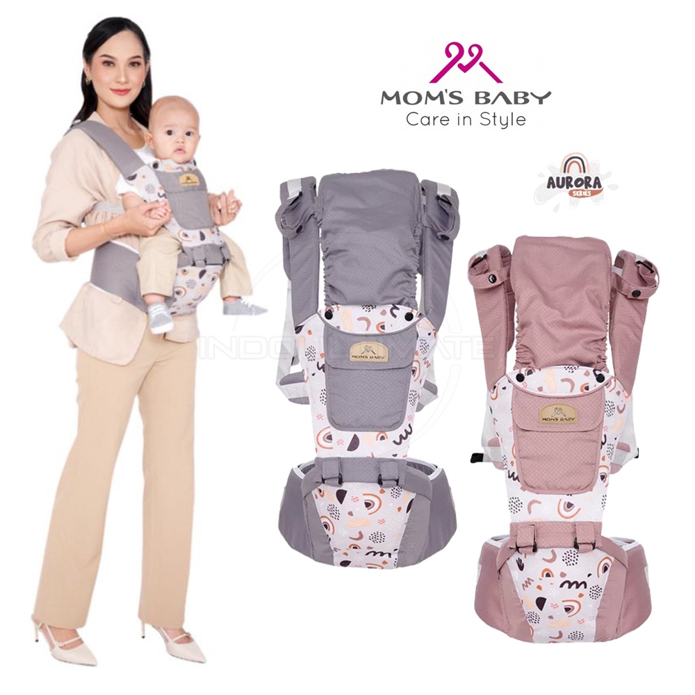 7in1 Way Gendongan Depan Model Terbaru 2023 MOMS BABY Hipseat Bayi + Pelindung Kepala BY-197 Gendongan Bayi Model Terbaru Gendongan Bayi Depan Duduk Gendongan Bayi Samping Gendongan Multifungsi Gendongan Bayi Instan Anti Pegal Baby Carrier