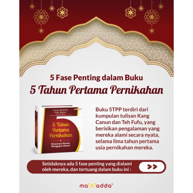 Buku 5tahun pertama pernikahan by canun fufu