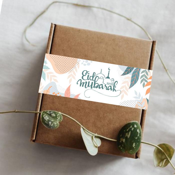 

1 Pack Stiker Sticker Belt Hampers Box Kue Idul Fitri Lebaran Eid 012