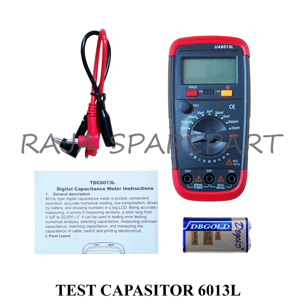 Test Capasitor / Alat Ukur Capasitor 6013L