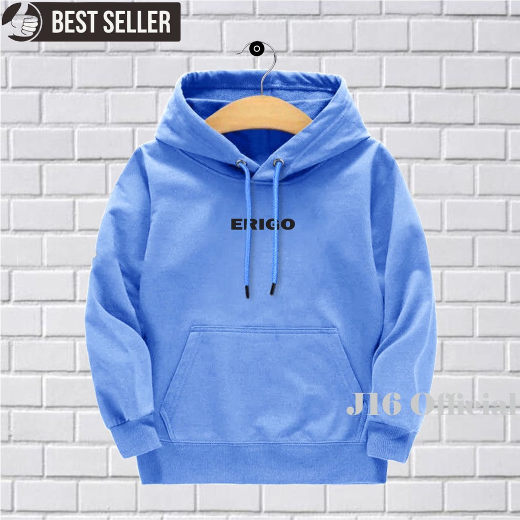 Jaket SWEATER HOODIE Anak Usia 4 - 12 Tahun RIGO TERLARIS