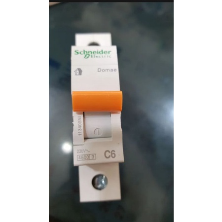 MCB Schneider C6/6amper
