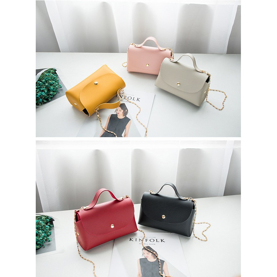 FYGALERY FYG1295 Tas Selempang Wanita Sling Bag Korea Fashion Tas Bahu dan Tas Jinjing