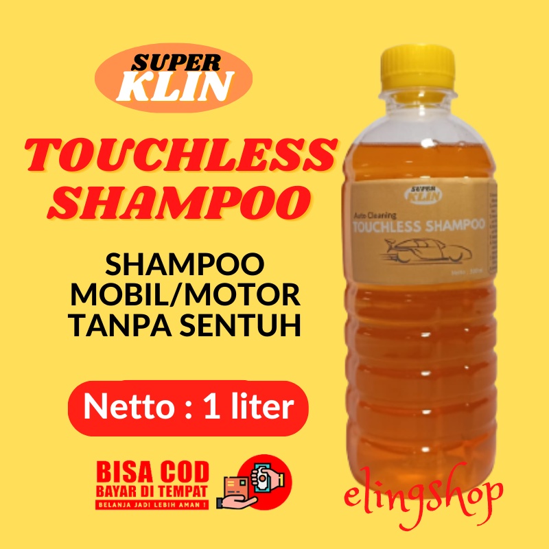 Shampoo Shampo Sampo Sabun Cuci Mobil Motor Touchless Tanpa Sentuh 1 Liter