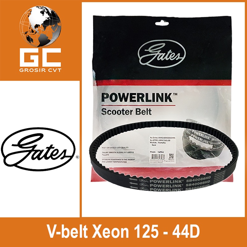 Van belt V Belt Vanbelt Fanbelt Xeon Rc 125 44D Gates Powerlink