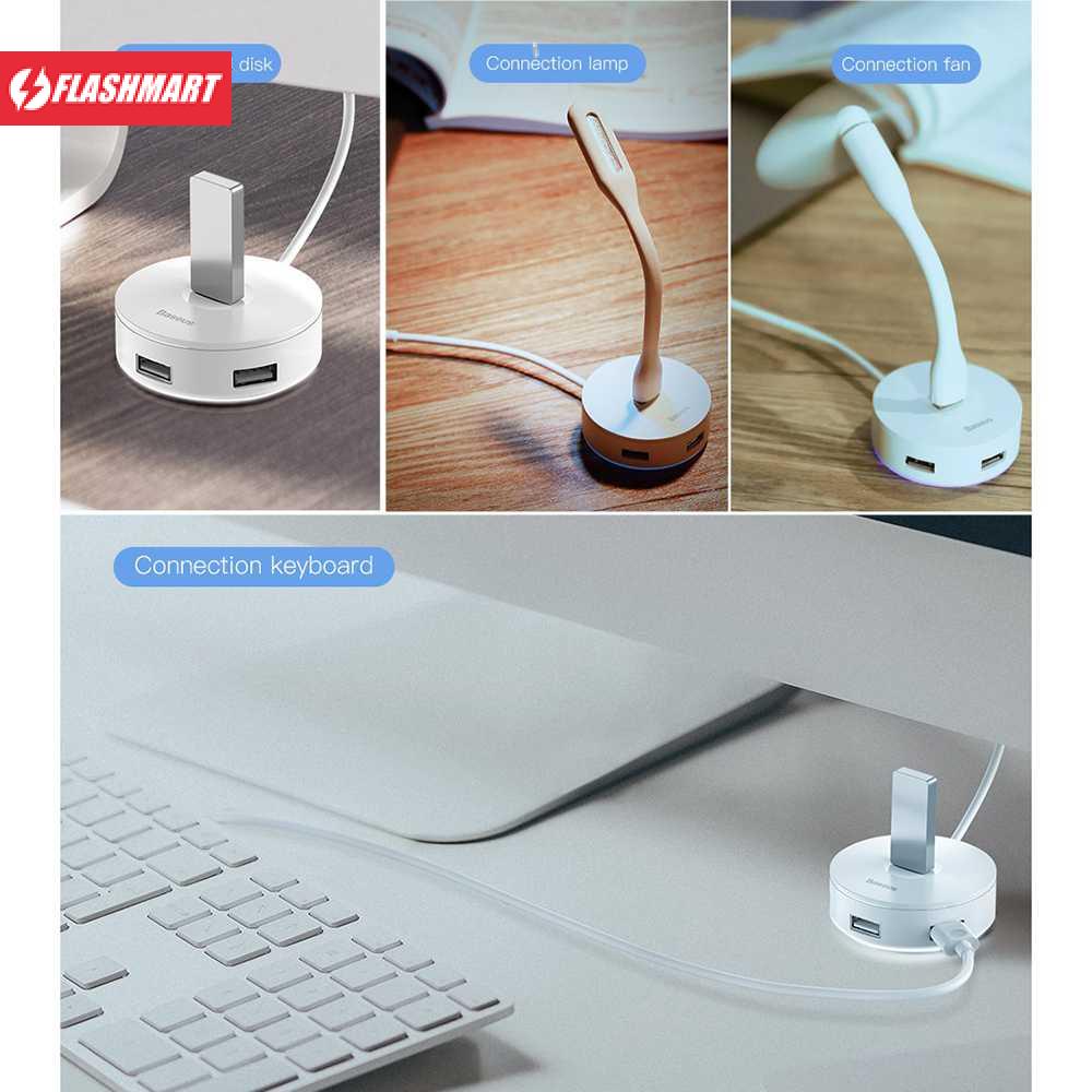 Flashmart USB Hub USB Type C to 3 x USB 2.0 + 1 x USB 3.0 - CAHUB-G01