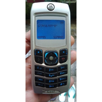 Bahan HP Jadul Motorola C117