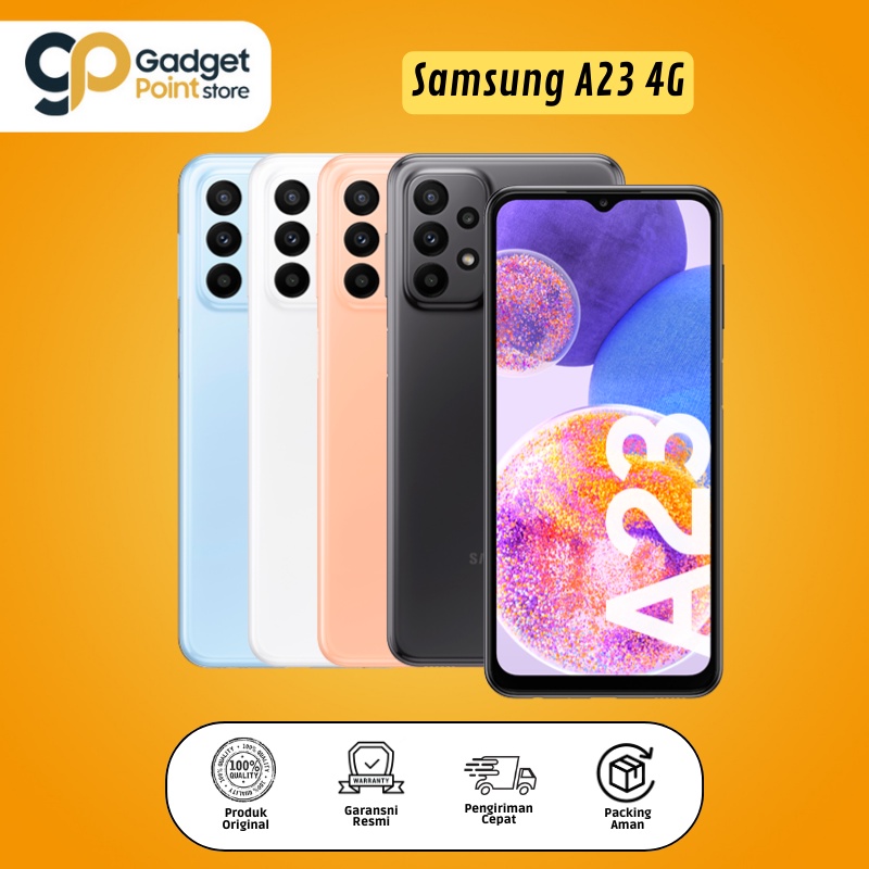 Handphone | Hp Android  Samsung Galaxy A23 6.6&quot; FHD+ Big Battery 5000mAh - Garansi Resmi SEIN 1 Tahun