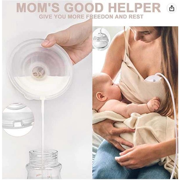 Doopser Wearable Handsfree Breast Milk Silicone Collection Cup Set