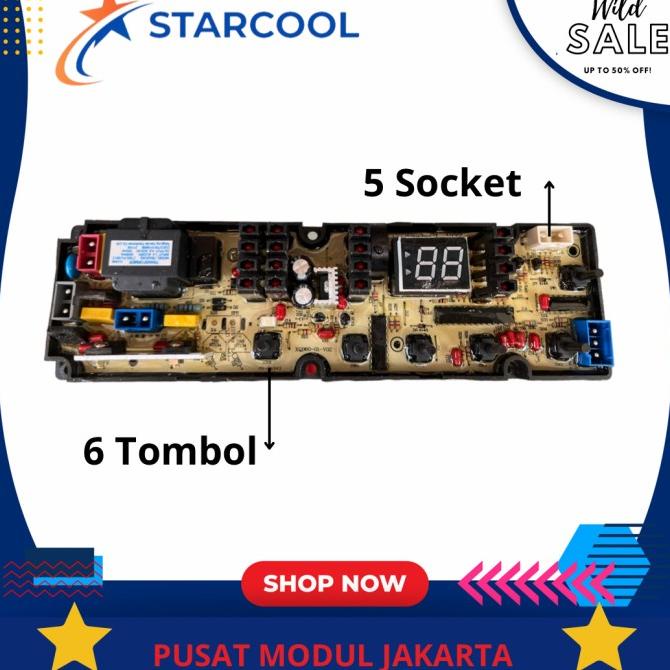Modul Pcb Mesin Cuci Aqua Hijab Series Aqw-89Xtf / Aqw-99Xtf