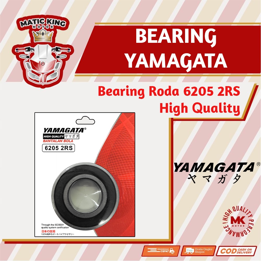 Bearing laher lahar 6205 2RS Krug as Yamagata