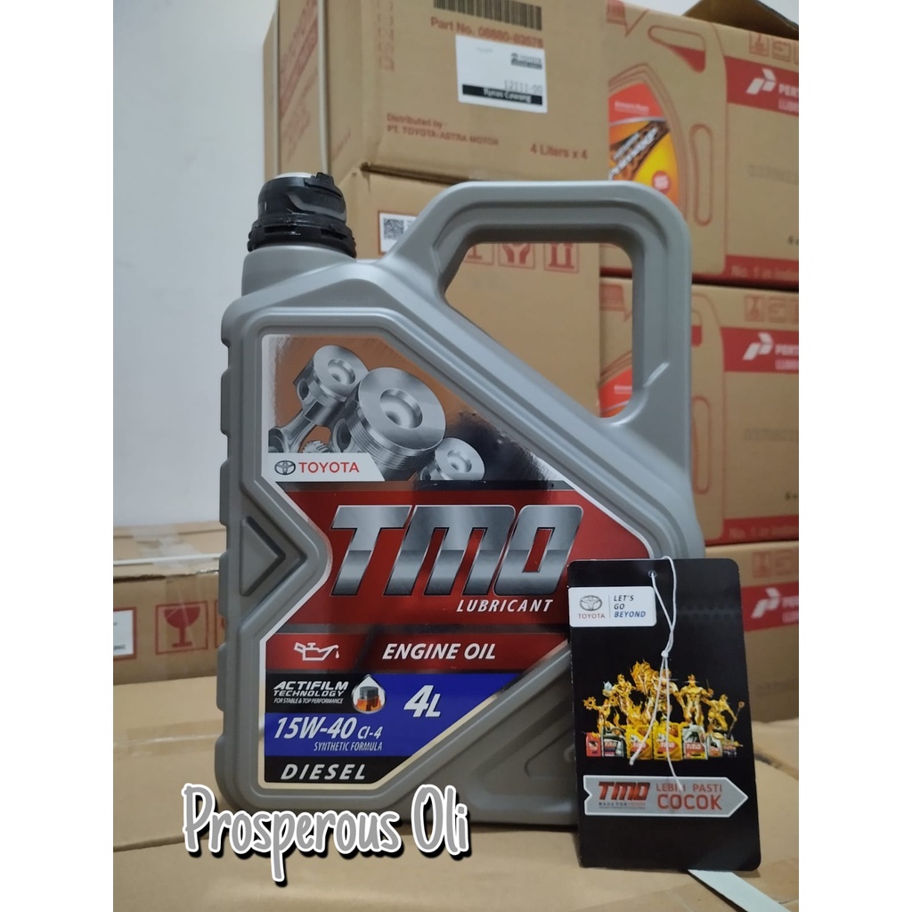Oli Mobil TOYOTA - Oli TMO TOYOTA DIESEL SAE 15W-40 4 Liter | Oli Mesin / Oli Murah / Oli Diesel / E