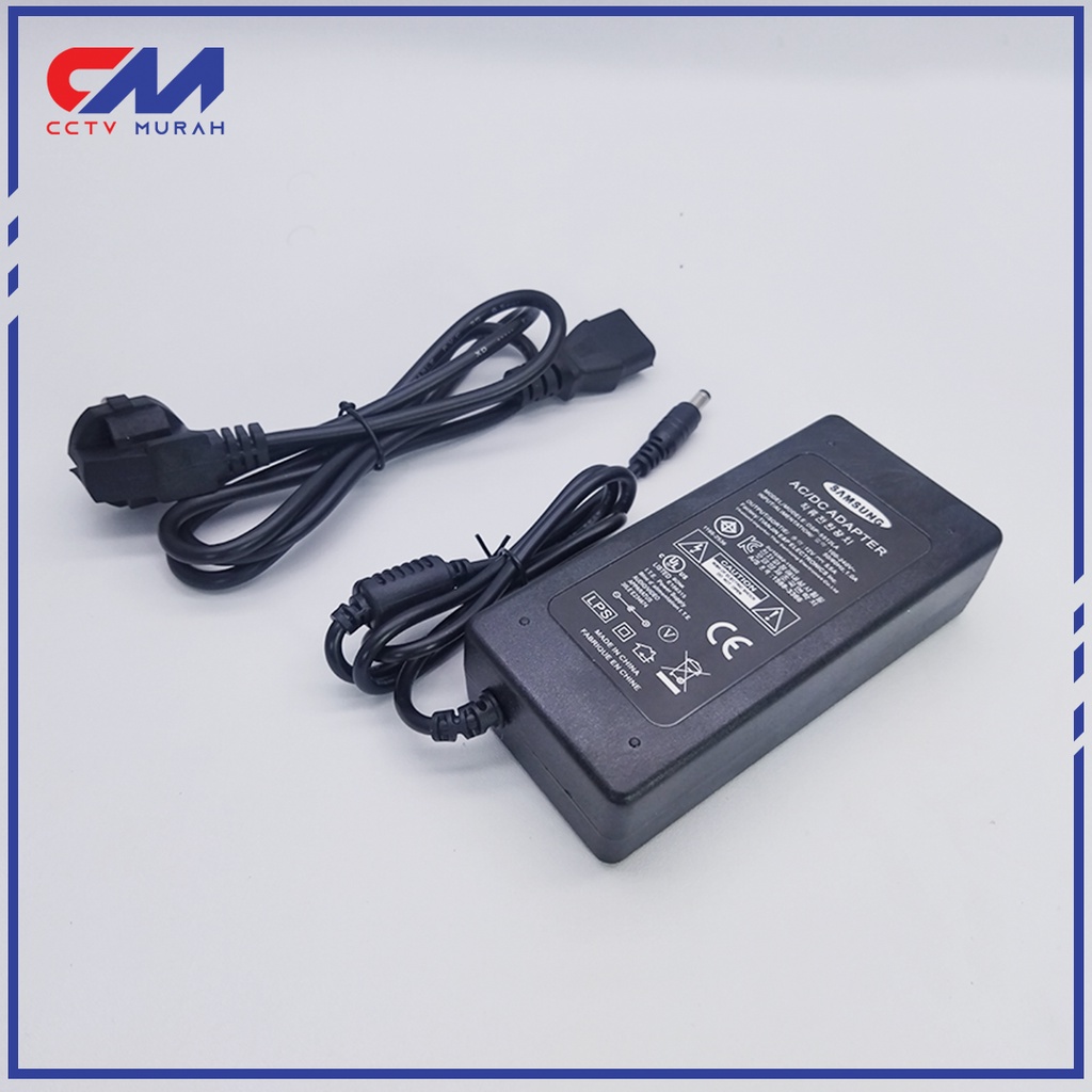 Adaptor 12V/5A With Jack 5.5mmx 2.1mm