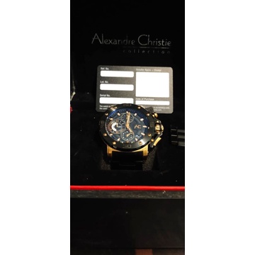 Jam tangan Alexandre Christie 9205MC (second) mulus