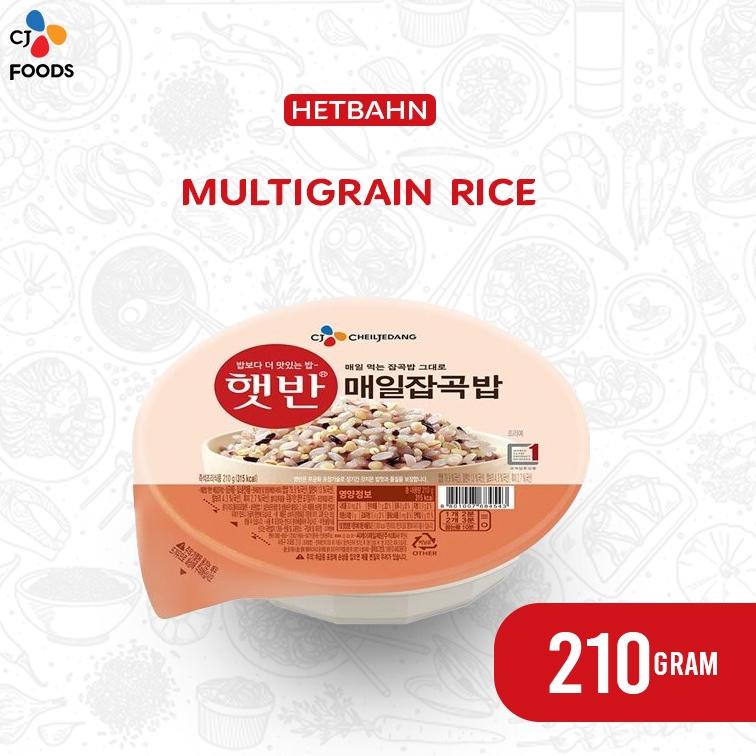 

Get It Now HETBAHN Nasi Instan Beras Multigrain 210 Gram