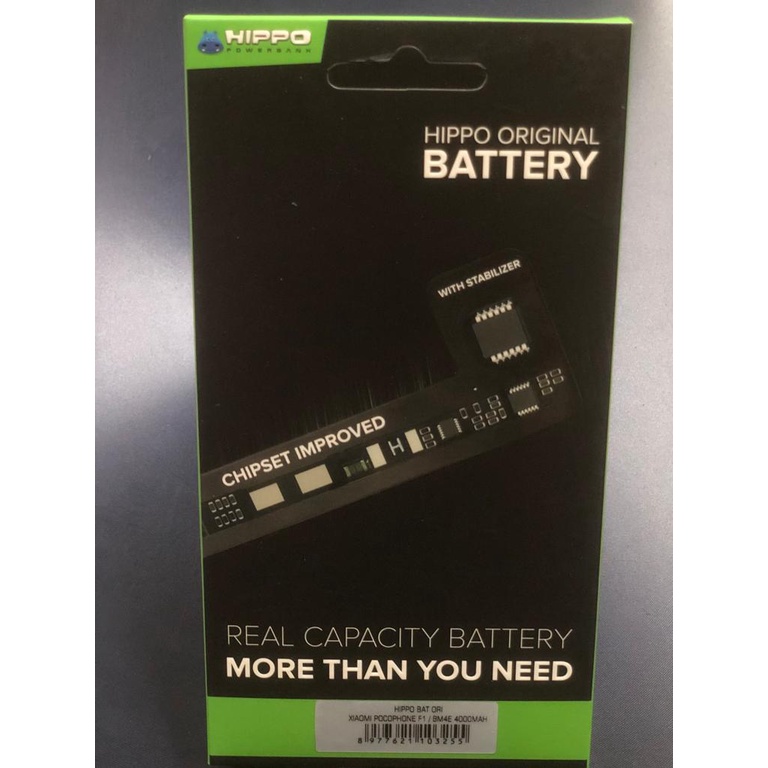 Hippo Baterai Xiaomi Pocophone F1 BM4E 4000 MAH