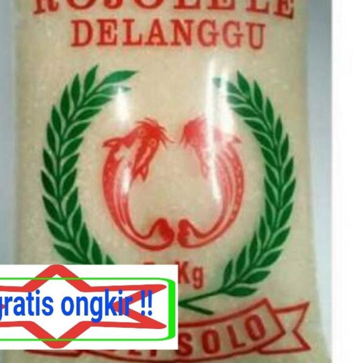 

☪ Beras rojolele delanggu 5kg ☎