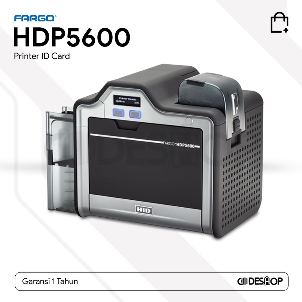 Fargo HDP5600 Printer Cetak Kartu EKTP PVC Card Satu Sisi