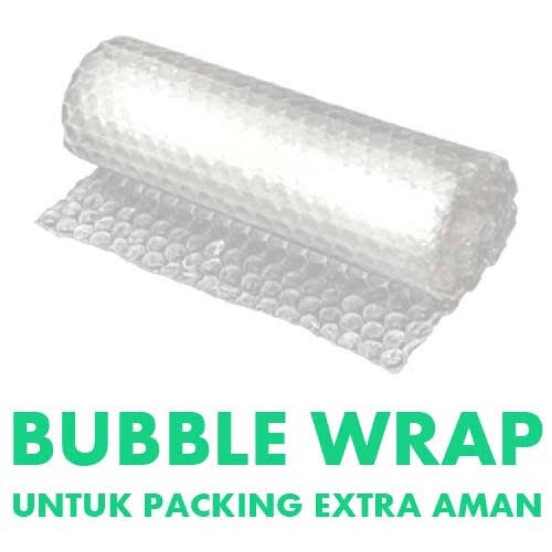 

Bubble Wrap Extra Packing Aman Extra Safe Tambahan Packing