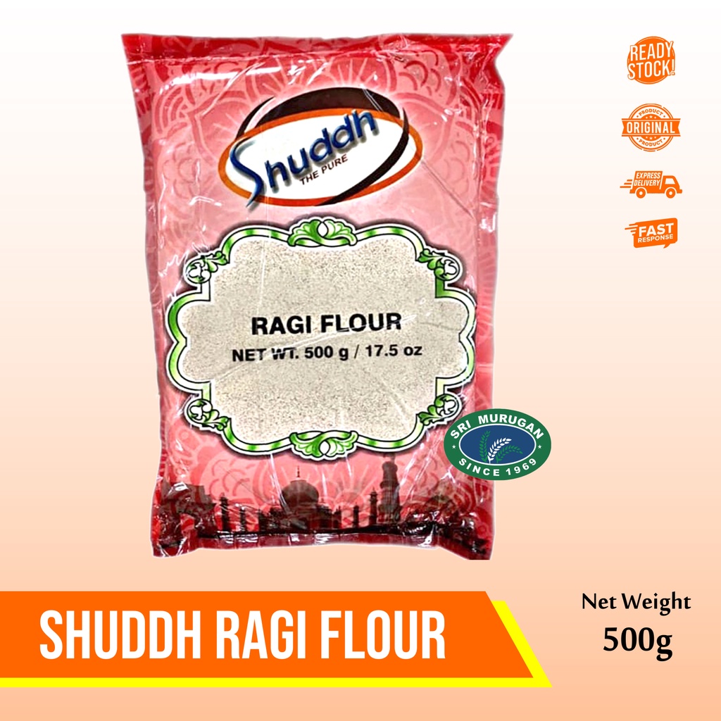 

SHUDDH RAGI FLOUR 500GR