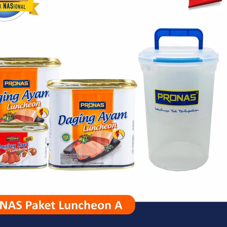 

♝ PRONAS Paket Luncheon A Free Cannister ➢