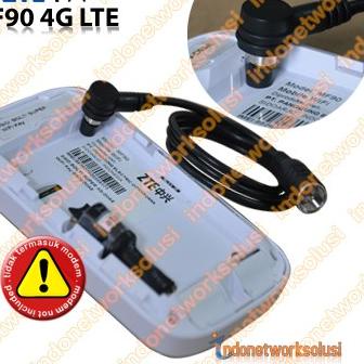 ♤ PIGTAIL ADAPTER KONEKTOR ANTENA MODEM ZTE MF90 4G LTE BOLT TIDAK MUDAH TERLEPAS ✤