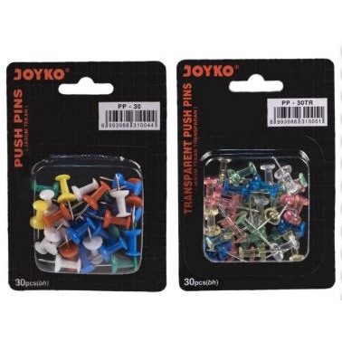 

PUSH PINS JOYKO ORIGINAL JARUM PIN TEKAN / PAKU PIN TEMPEL KERTAS NOTE