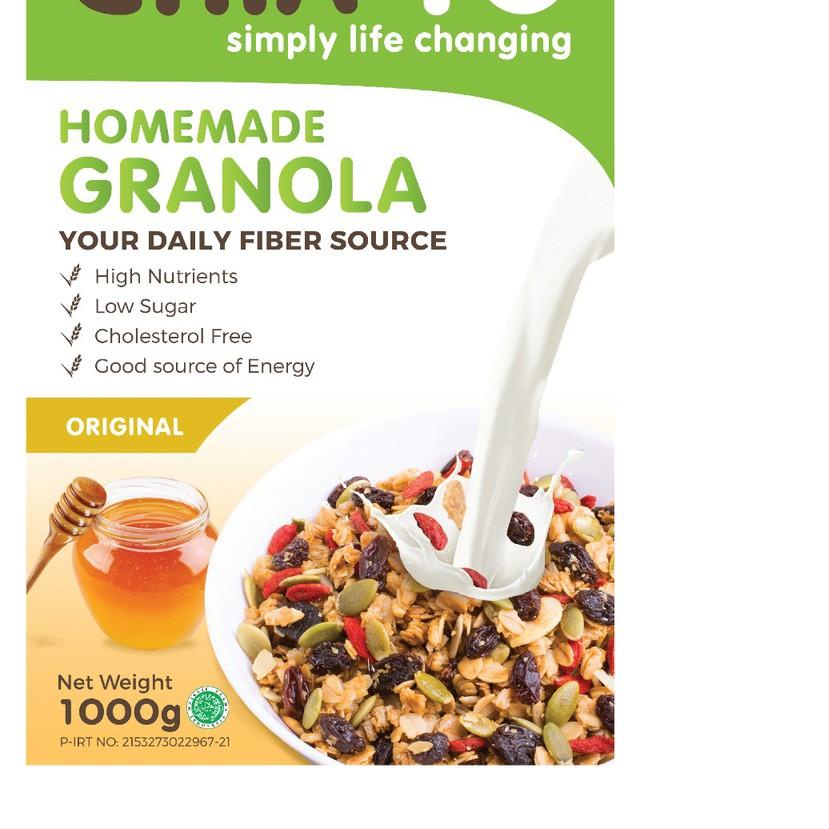 

◘ Chiayo Homemade Granola Original 1kg ☃